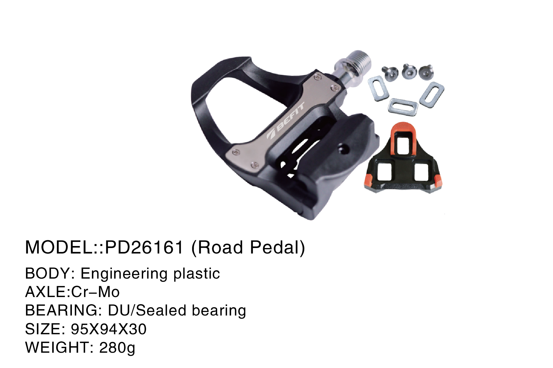 MODEL: PD26161 (Road Pedal)